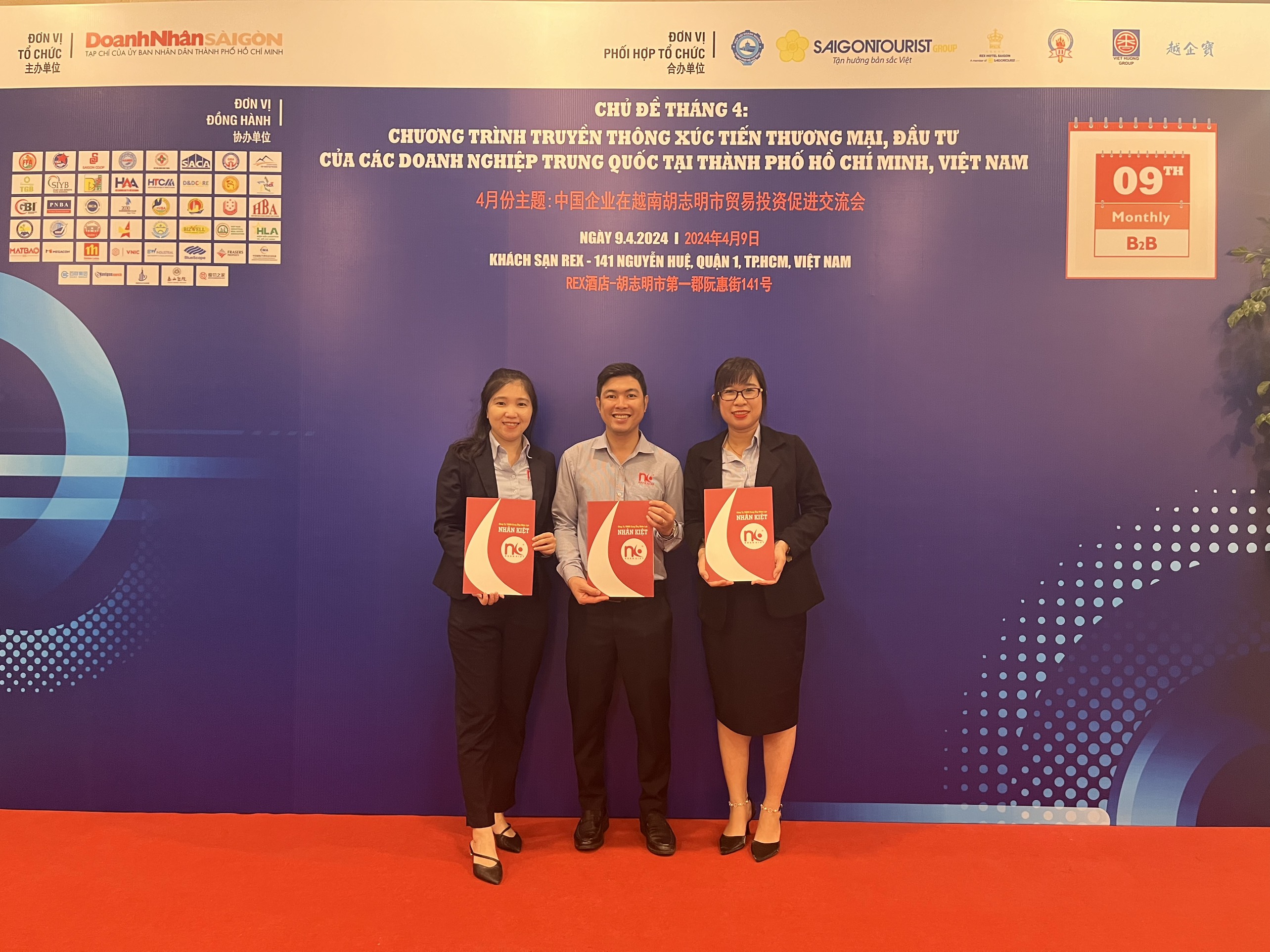 NHÂN KIỆT THAM GIA CHƯƠNG TRÌNH “9TH MONTHLY B2B THÁNG 4.2024” : CHƯƠNG TRÌNH TRUYỀN THÔNG XÚC TIẾN THƯƠNG MẠI, ĐẦU TƯ CỦA CÁC DOANH NGHIỆP TRUNG QUỐC TẠI THÀNH PHỐ HỒ CHÍ MINH