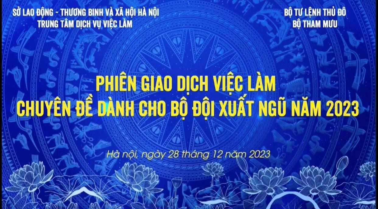 Hà Nội: Nhân Kiệt tham gia tuyển dụng hơn 2000 chỉ tiêu, vị trí việc  làm, đào tạo nghề cho bộ đội xuất ngũ