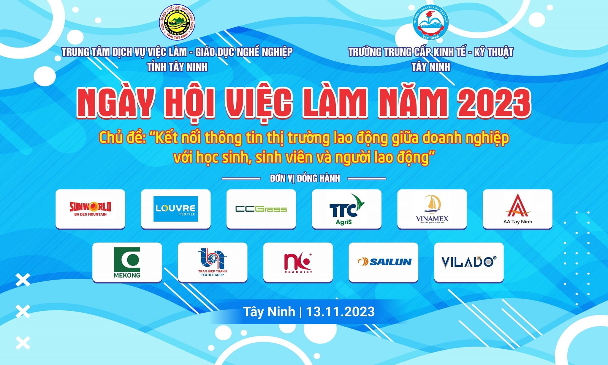 CÔNG TY TNHH CUNG ỨNG NHÂN LỰC NHÂN KIỆT THAM GIA NGÀY HỘI VIỆC LÀM TẠI TÂY NINH 