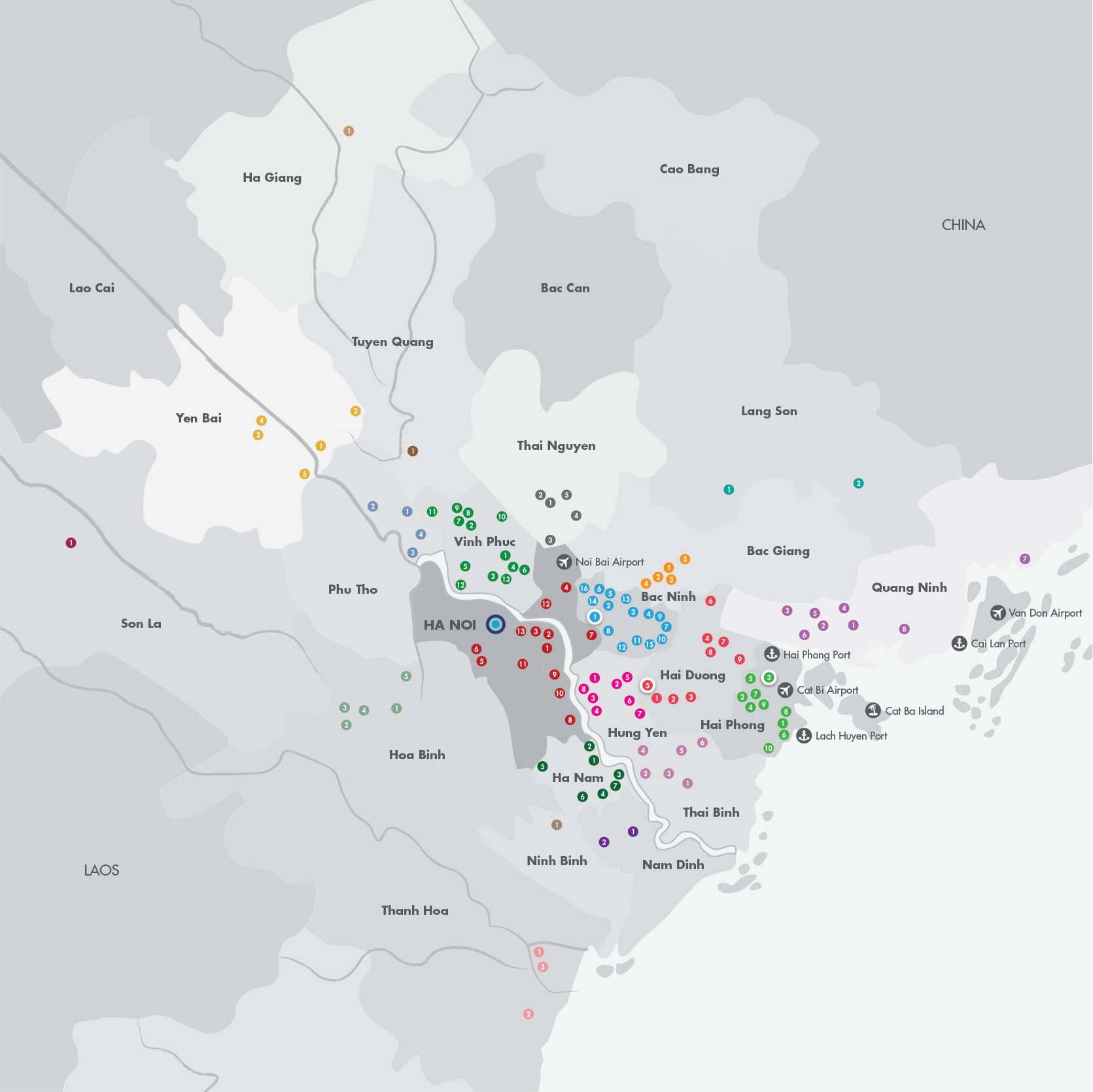 CÁC KHU CÔNG NGHIỆP PHÍA BẮC - CÔNG TY NHÂN KIỆT CUNG CẤP  NHÂN SỰ