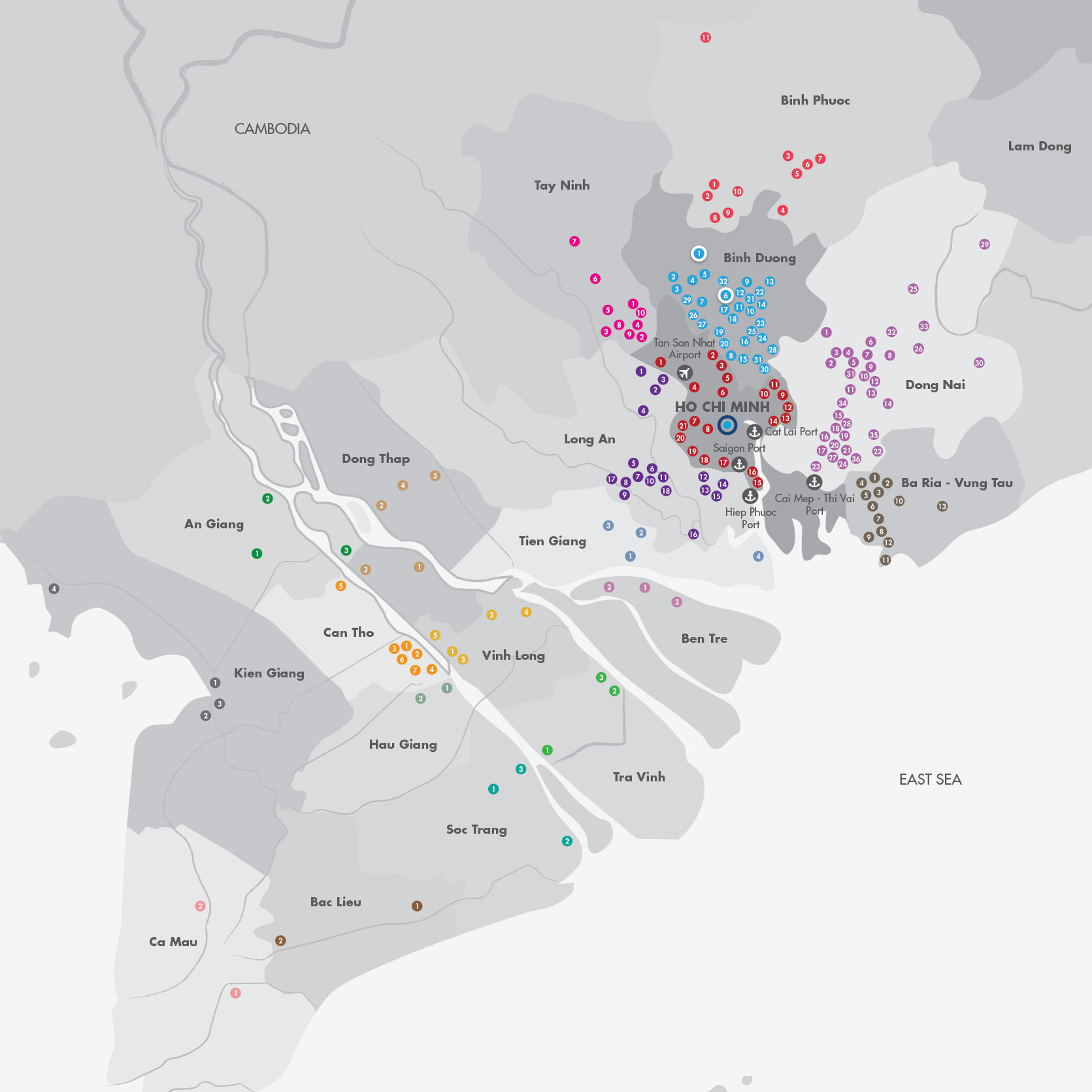 CÁC KHU CÔNG NGHIỆP PHÍA NAM - CÔNG TY NHÂN KIỆT CUNG CẤP  NHÂN SỰ