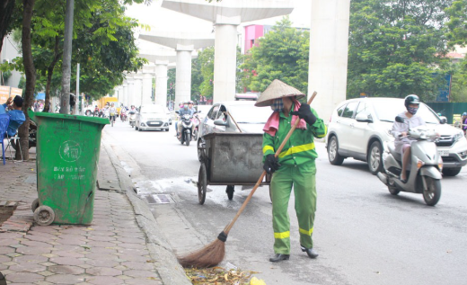 TUYỂN DỤNG NHÂN VIÊN VỆ SINH MÔI TRƯỜNG KHU VỰC HÀ NỘI