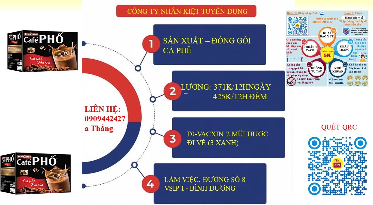 Công Ty Nhân Kiệt cần tuyển 50 LĐPT