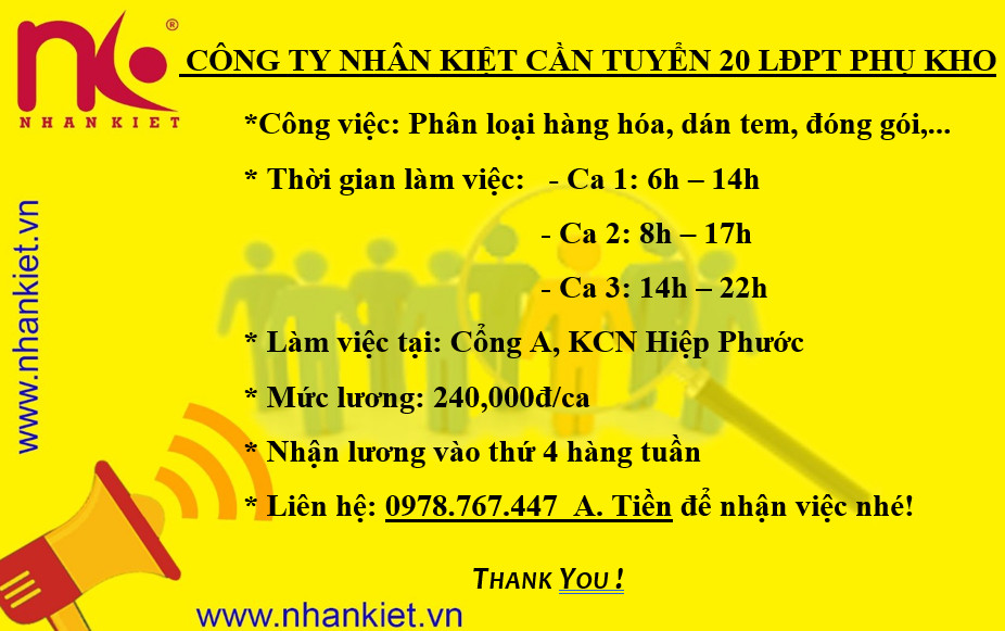 TUYỂN CÔNG TÁC VIÊN